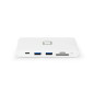 DICOTA D31729 replicatore di porte e docking station per laptop Bianco DICOTA D31729 replicatore di porte e docking station per laptop Bianco
