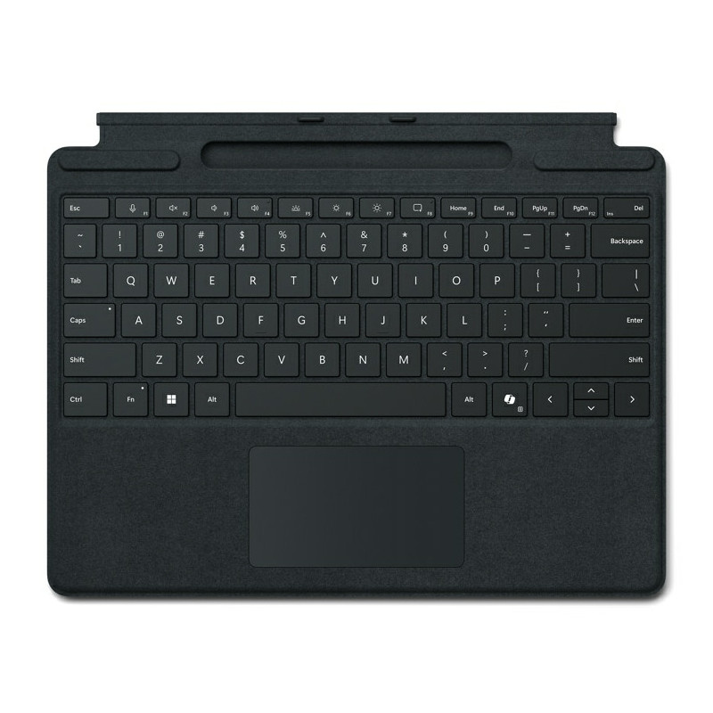Microsoft Surface Pro Keyboard with pen storage for Business QWERTZ Tedesco Microsoft Cover port Nero Microsoft Surface Pro Keyboard with pen storage for Business QWERTZ Tedesco Microsoft Cover port Nero