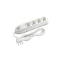 bticino Poker prolunghe e multiple 1,5 m 4 presa(e) AC Interno Bianco bticino Poker prolunghe e multiple 1,5 m 4 presa(e) AC Interno Bianco