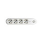 bticino Poker prolunghe e multiple 1,5 m 4 presa(e) AC Interno Bianco bticino Poker prolunghe e multiple 1,5 m 4 presa(e) AC Interno Bianco