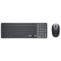 DELL Pro 7 KM746 tastiera Mouse incluso Universale RF senza fili + Bluetooth QWERTY Italiano Grafite