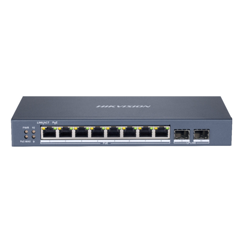 Hikvision DS-3E1510P-SI switch di rete Gestito L2 Gigabit Ethernet (10/100/1000) Supporto Power over Ethernet (PoE) Nero Hikvision DS-3E1510P-SI switch di rete Gestito L2 Gigabit Ethernet (10/100/1000) Supporto Power over Ethernet (PoE) Nero