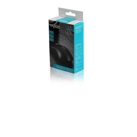 Rapoo 1620 mouse Ottico 1000 DPI