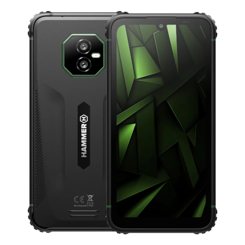 HAMMER Ranger 6/128 GB 15,2 cm (6") Doppia SIM Android 15 4G USB tipo-C 6 GB 5000 mAh Nero