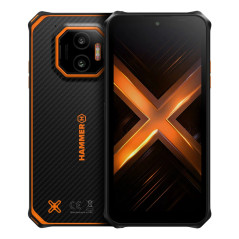 HAMMER Energy X2 15,5 cm (6.1") Doppia SIM Android 15 4G USB tipo-C 6 GB 128 GB 5000 mAh Nero, Arancione