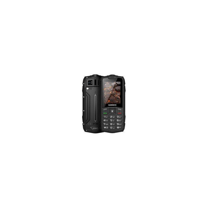 HAMMER Rock LTE 6,1 cm (2.4") Nero Telefono ultra resistente HAMMER Rock LTE 6,1 cm (2.4") Nero Telefono ultra resistente