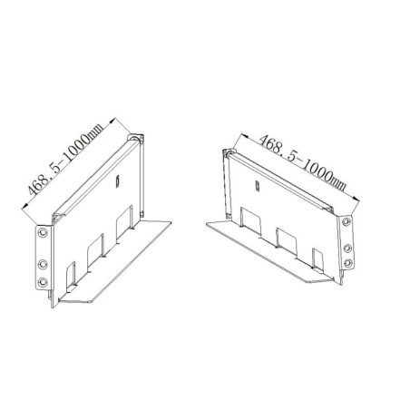 Hikvision R SERIES UPS RACK SLIDE 4-POST accessorio per gruppi di continuità (UPS)