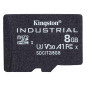 Kingston Technology Industrial 8 GB MicroSDHC UHS-I Classe 10 SDCIT2/8GBSP Kingston Technology Industrial 8 GB MicroSDHC UHS-I Classe 10 SDCIT2/8GBSP