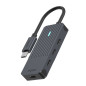 Rapoo UCH-4002 scheda di interfaccia e adattatore USB tipo-C Rapoo UCH-4002 scheda di interfaccia e adattatore USB tipo-C