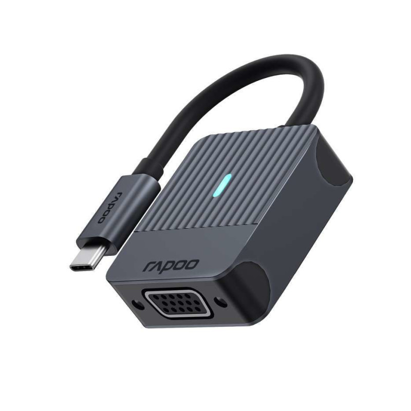 Rapoo UCA-1003 0,15 m USB tipo-C VGA (D-Sub) Nero Rapoo UCA-1003 0,15 m USB tipo-C VGA (D-Sub) Nero