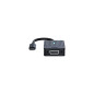 Rapoo UCA-1003 0,15 m USB tipo-C VGA (D-Sub) Nero Rapoo UCA-1003 0,15 m USB tipo-C VGA (D-Sub) Nero