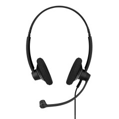 EPOS IMPACT SC 60 Auricolare Cablato A Padiglione Musica e Chiamate Nero, Argento