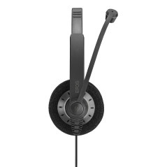 EPOS IMPACT SC 60 Auricolare Cablato A Padiglione Musica e Chiamate Nero, Argento