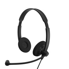 EPOS IMPACT SC 60 Auricolare Cablato A Padiglione Musica e Chiamate Nero, Argento