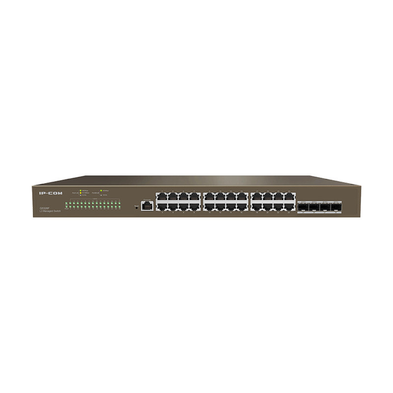 IP-COM Networks G5328F switch di rete Gestito L3 Gigabit Ethernet (10/100/1000) Grigio IP-COM Networks G5328F switch di rete Gestito L3 Gigabit Ethernet (10/100/1000) Grigio