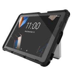 InfoCase FM-SNP-ET40X10 custodia per tablet 25,4 cm (10") Cover Nero