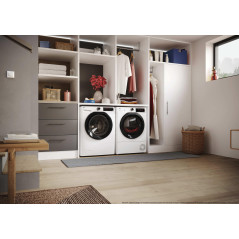 Hoover H-DRY 350, Asciugatrice 8 KG, Classe D, Bianco, Wi-Fi, HR EH8N2DBE-S