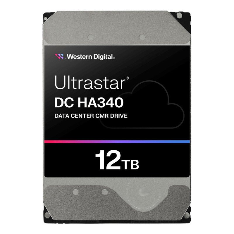 Western Digital Ultrastar DC HA340 disco rigido interno 12 TB 7200 Giri/min 512 MB 3.5" SATA