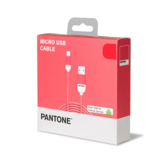 Pantone PT-MC001-5P cavo USB USB 2.0 1,5 m USB A Micro-USB B Rosa