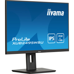 iiyama ProLite XUB2495WSU-B7 Monitor PC 61,2 cm (24.1") 1920 x 1200 Pixel WUXGA LED Nero