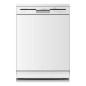 Midea MFD60S131W-IT lavastoviglie Libera installazione 13 coperti