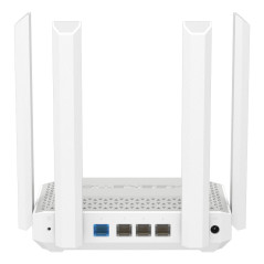 Keenetic Hopper (KN-3811) Router Gigabit Wi-Fi 6 mesh AX3000 con smart switch Gigabit a 4 porte e porta USB 3.0