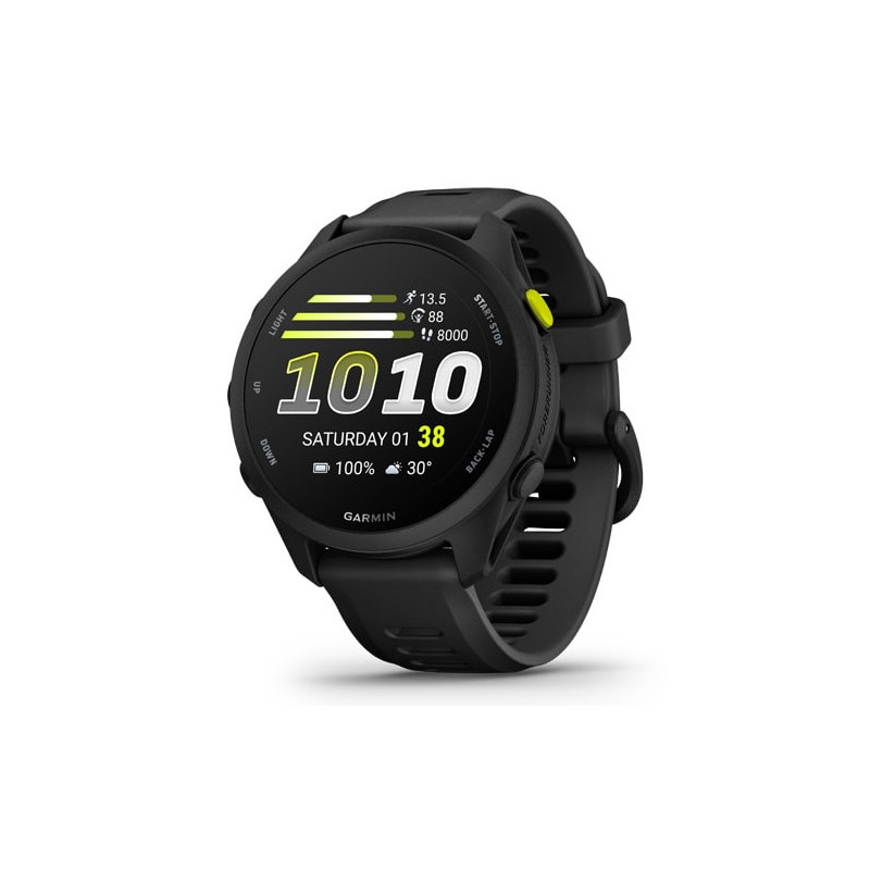 Garmin Forerunner 70 3,05 cm (1.2") AMOLED 30 mm Digitale 390 x 390 Pixel Touch screen Nero GPS (satellitare)