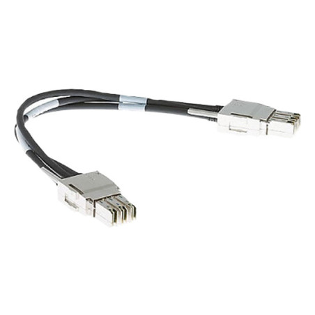 Cisco STACK-T1A-1M cavo InfiniBand e in fibra ottica Metallico, Nero