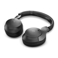 Lindy LHXW-e Auricolare Wireless A Padiglione Musica e Chiamate USB tipo-C Bluetooth Nero