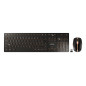 CHERRY DW 9100 SLIM tastiera Mouse incluso Universale RF senza fili + Bluetooth QWERTZ Tedesco Nero
