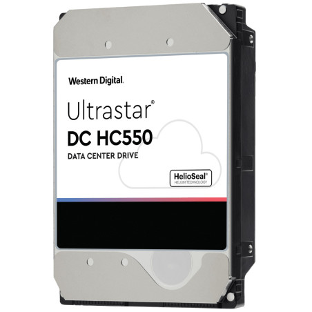 Western Digital Ultrastar DC HC550 disco rigido interno 16 TB 7200 Giri min 512 MB 3.5" SAS