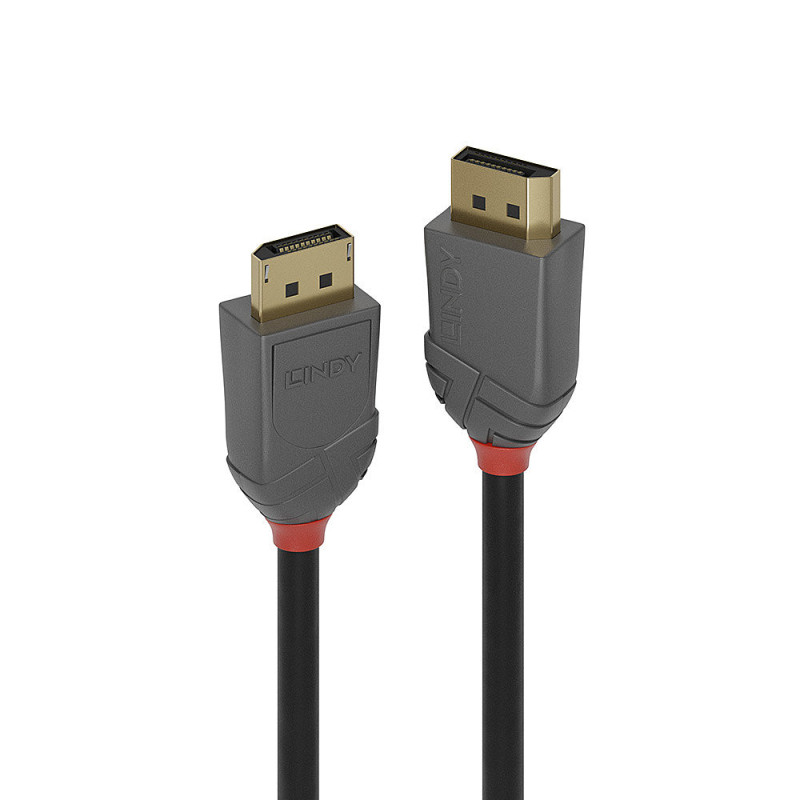 Lindy 36484 cavo DisplayPort 5 m Nero, Grigio Lindy 36484 cavo DisplayPort 5 m Nero, Grigio