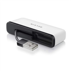 Belkin F4U021BT hub di interfaccia 480 Mbit s Nero, Bianco