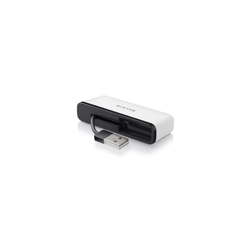 Belkin F4U021BT hub di interfaccia 480 Mbit/s Nero, Bianco