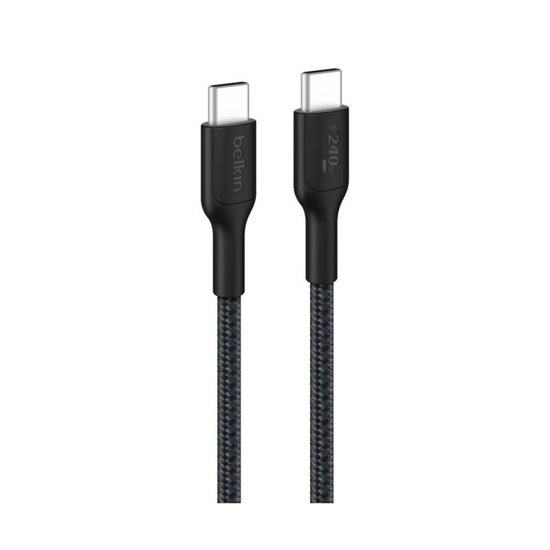 Belkin BoostCharge Pro cavo USB 1 m USB C 240 W Nero Belkin BoostCharge Pro cavo USB 1 m USB C 240 W Nero
