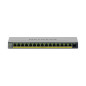 NETGEAR GS116EP Gestito L2/L3 Gigabit Ethernet (10/100/1000) Supporto Power over Ethernet (PoE) Grigio NETGEAR GS116EP Gestito L2/L3 Gigabit Ethernet (10/100/1000) Supporto Power over Ethernet (PoE) Grigio