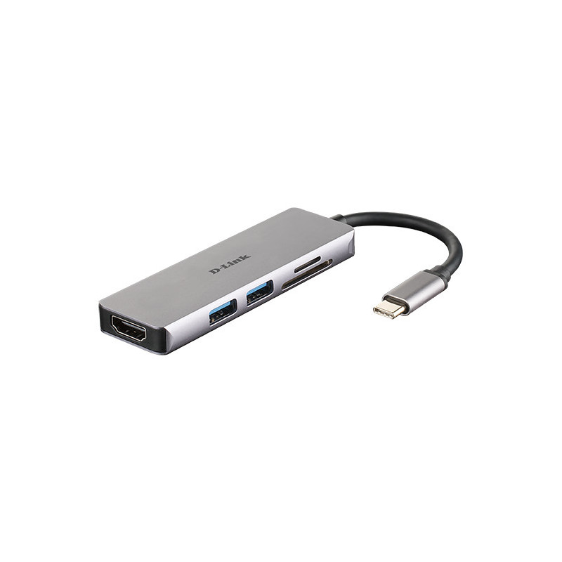 D-Link DUB-M530 replicatore di porte e docking station per laptop Cablato USB 3.2 Gen 1 (3.1 Gen 1) Type-C Alluminio D-Link DUB-M530 replicatore di porte e docking station per laptop Cablato USB 3.2 Gen 1 (3.1 Gen 1) Type-C Alluminio