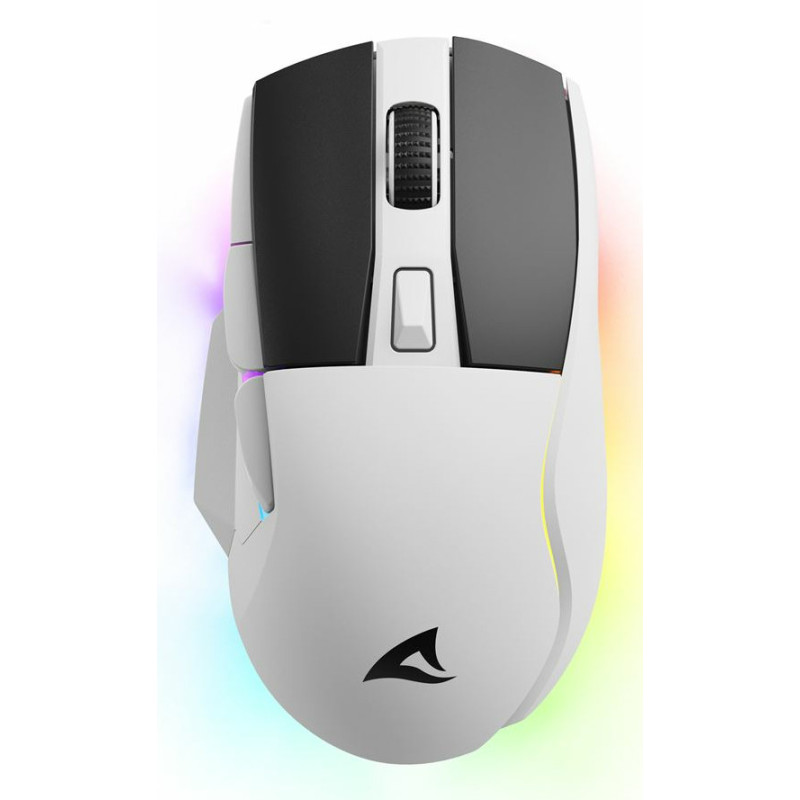 Sharkoon SGM50W mouse Gaming Mano destra RF Wireless + USB Type-A Ottico 6400 DPI Sharkoon SGM50W mouse Gaming Mano destra RF Wireless + USB Type-A Ottico 6400 DPI