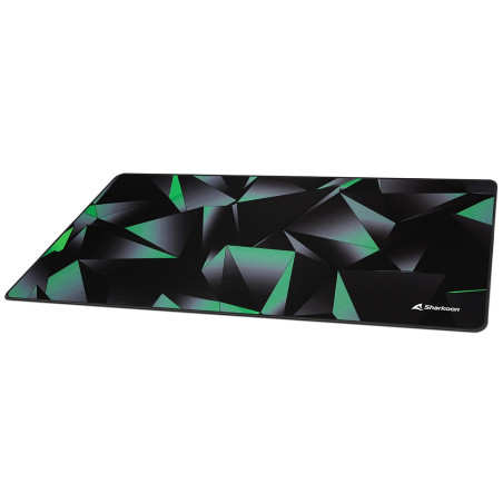 Sharkoon SKILLER SGP30 Tappetino per mouse per gioco da computer Nero, Verde, Grigio