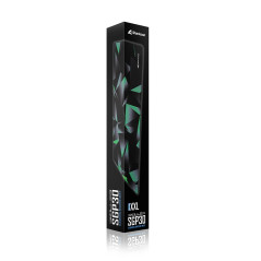 Sharkoon SKILLER SGP30 Tappetino per mouse per gioco da computer Nero, Verde, Grigio