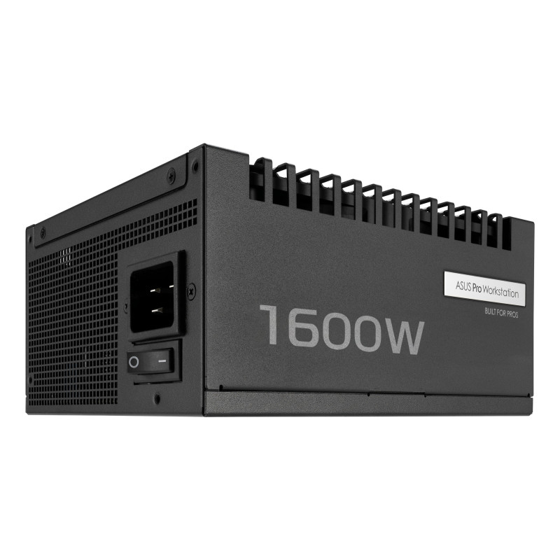 ASUS Pro WS 1600W Platinum alimentatore per computer 20+4 pin ATX ATX Nero ASUS Pro WS 1600W Platinum alimentatore per computer 20+4 pin ATX ATX Nero