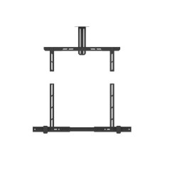 ITB MB2876 supporto da parete per casse acustiche Acciaio Nero
