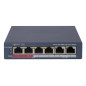 Hikvision DS-3E1106P-EI/M switch di rete Gestito Gigabit Ethernet (10/100/1000) Supporto Power over Ethernet (PoE) Grigio Hikvision DS-3E1106P-EI/M switch di rete Gestito Gigabit Ethernet (10/100/1000) Supporto Power over Ethernet (PoE) Grigio