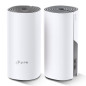 TP-Link Deco E4 (2-pack) Dual-band (2.4 GHz/5 GHz) Wi-Fi 5 (802.11ac) Bianco, Grigio Interno TP-Link Deco E4 (2-pack) Dual-band (2.4 GHz/5 GHz) Wi-Fi 5 (802.11ac) Bianco, Grigio Interno