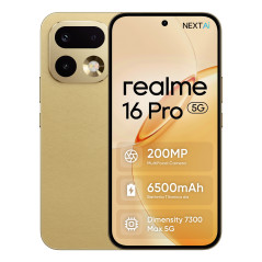 realme 16 Pro 17,3 cm (6.8") Doppia SIM 5G 8 GB 256 GB 6500 mAh Oro