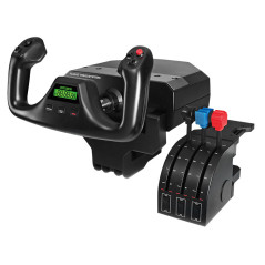 Logitech G G Saitek Pro Flight Yoke System Nero USB Simulazione di Volo Analogico/Digitale PC