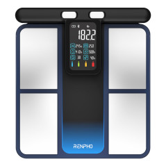Renpho MorphoScan Analizzatore Corporeo Smart Wi-Fi e Bluetooth con 8 Elettrodi, 50+ Indici, Ricaricabile USB-C