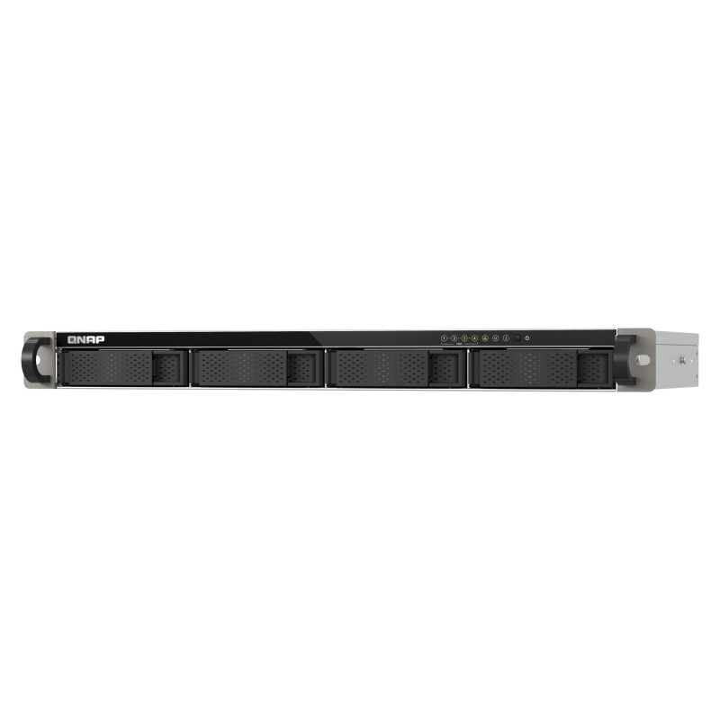 QNAP TS-432XeU NAS Rack (1U) 4 GB DDR4 0 TB QNAP QTS Nero, Grigio