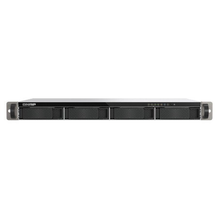 QNAP TS-432XeU NAS Rack (1U) 4 GB DDR4 0 TB QNAP QTS Nero, Grigio