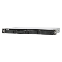 QNAP TS-432XeU NAS Rack (1U) 4 GB DDR4 0 TB QNAP QTS Nero, Grigio